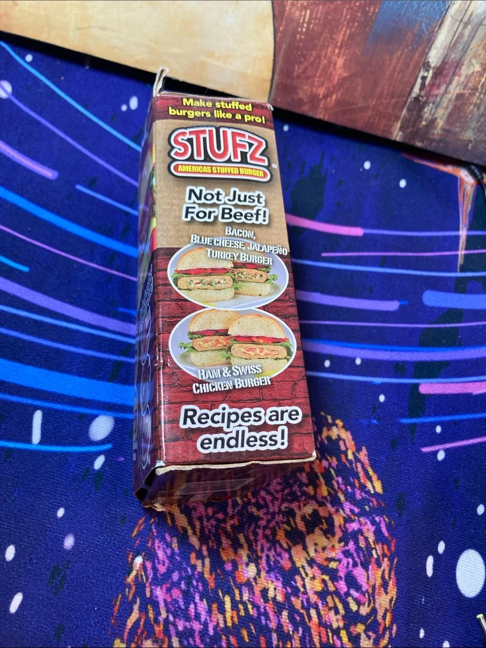 NEW STUFZ BURGER STUFFER - “ MAKE STUFFED BURGERS LIKE A PRO! “